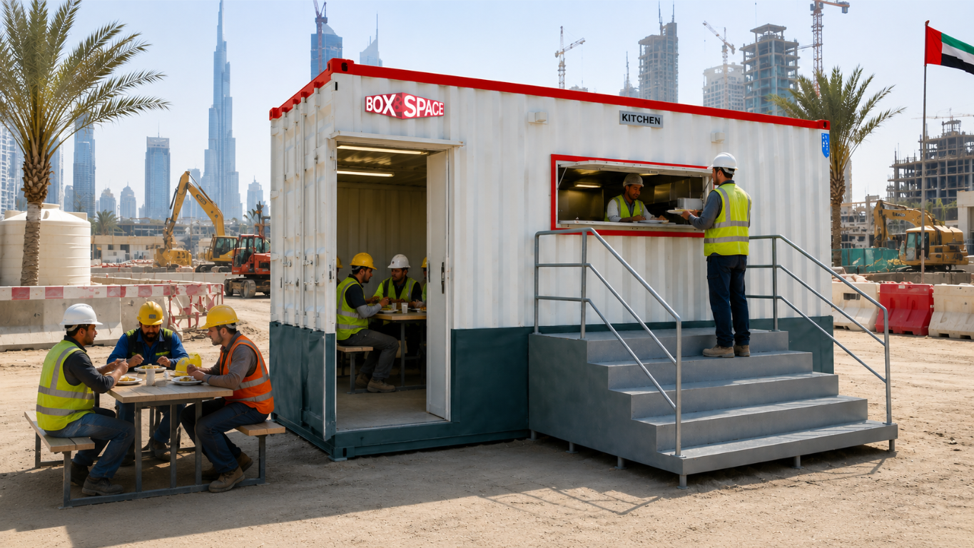 Modular Kitchen Containers for Construction Site Catering: A Smart Solution for Efficient Food Service